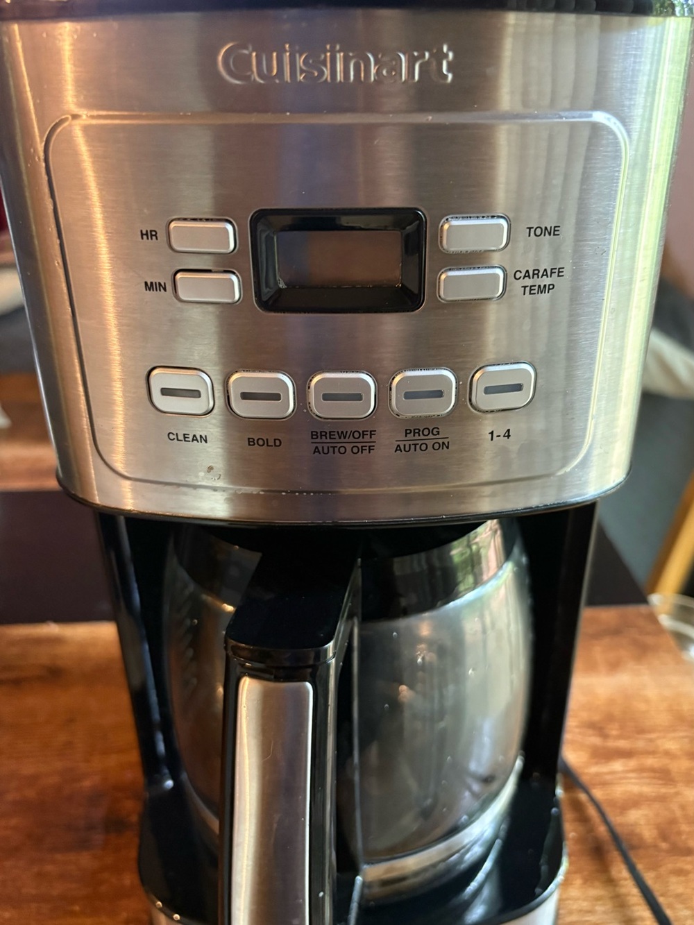 Cuisinart Brushed Stainless Steel Coffee Maker - Silver